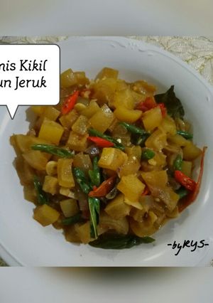 Foto resep Tumis Kikil Daun Jeruk