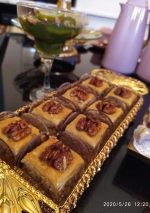 صورة لوصفة بقلاوة جزائرية 😍