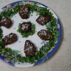 A picture of Kothimbir Vadi.