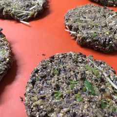 Vegetarian Burgers A picture of Vegetarian Burgers.