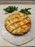 Torta salata con pasta brise e zucchine