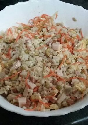 Una foto de Arroz 3 delicias a mi manera 😁