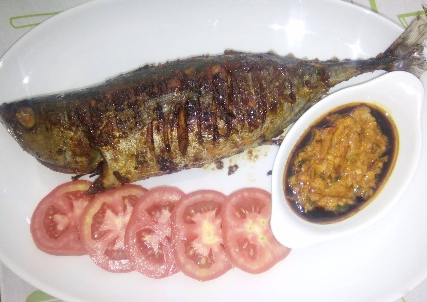 223.Ikan bakar rica rica