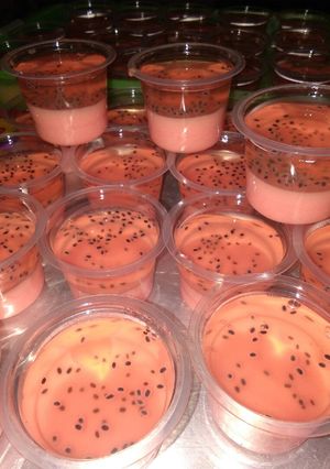 Foto resep Puding mangga selasih