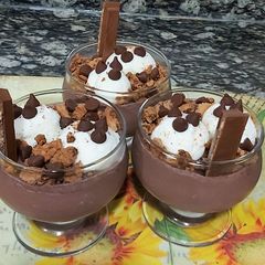 A picture of Choco pudding.