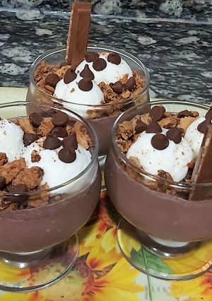 A picture of Choco pudding.