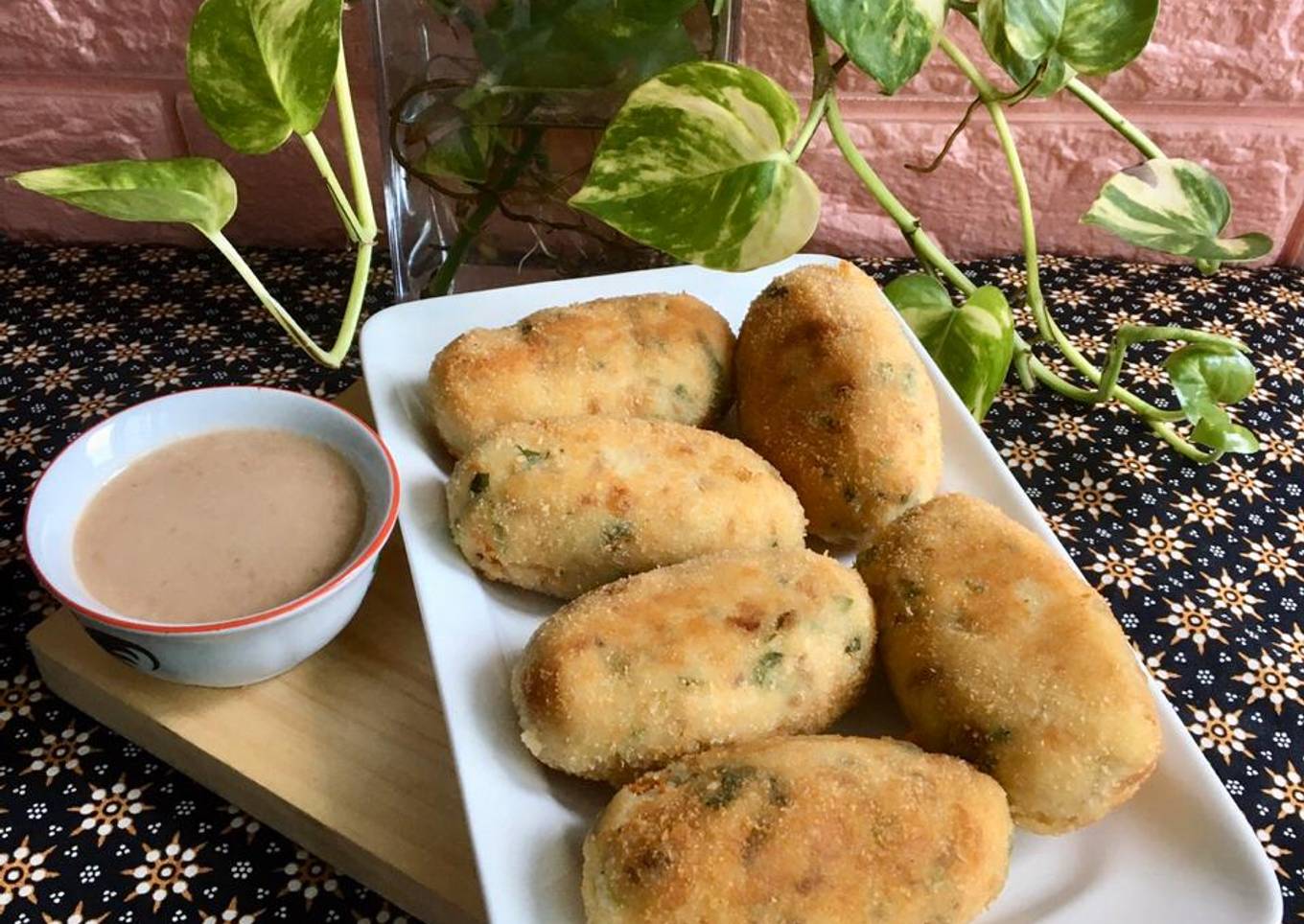 Kroket isi Ragout Ayam