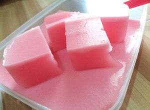 Foto resep Agar-Agar Swallow Merah santan