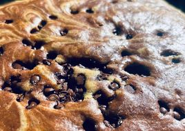Budín marmolado