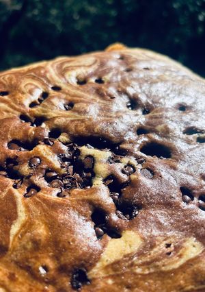 Una foto de Budín marmolado