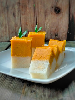 Foto resep Kue Talam Ketan Labu Nangka Gluten Free