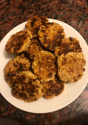 Una foto de Galletas de avena y manzana sin harina!!