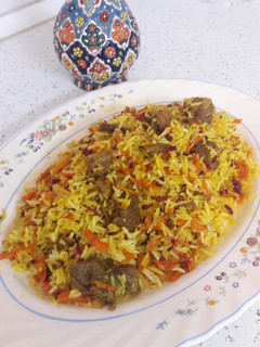 عکسی از دستور هویج پلو