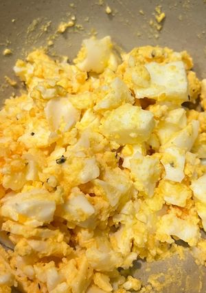 Foto resep Telur Keju Perilla Oil