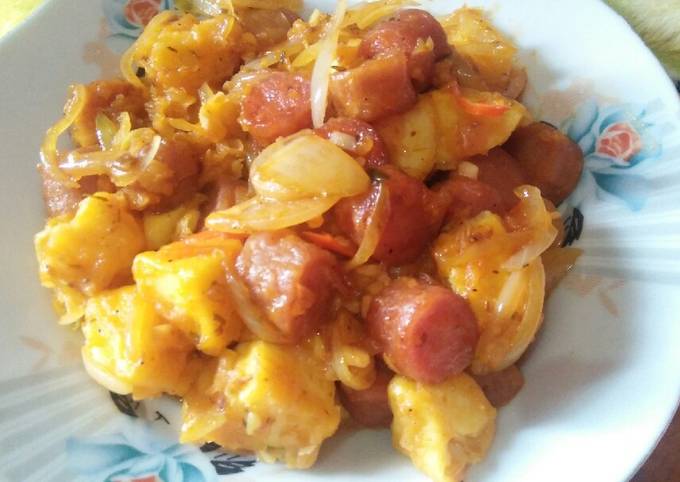 Bagaimana Membuat TOSIS SAUS BARBEQUE simpel, Lezat Sekali