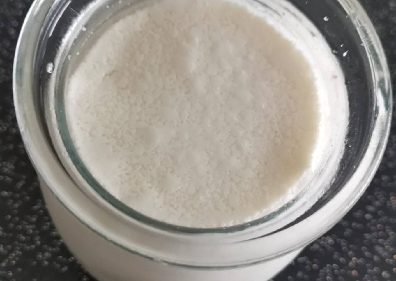 Yaourt nature à la yaourtière