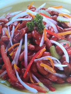 Una foto de Ensalada de Frijoles
