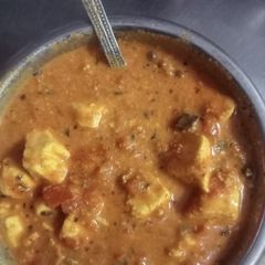 A picture of Khoya paneer with cashew.