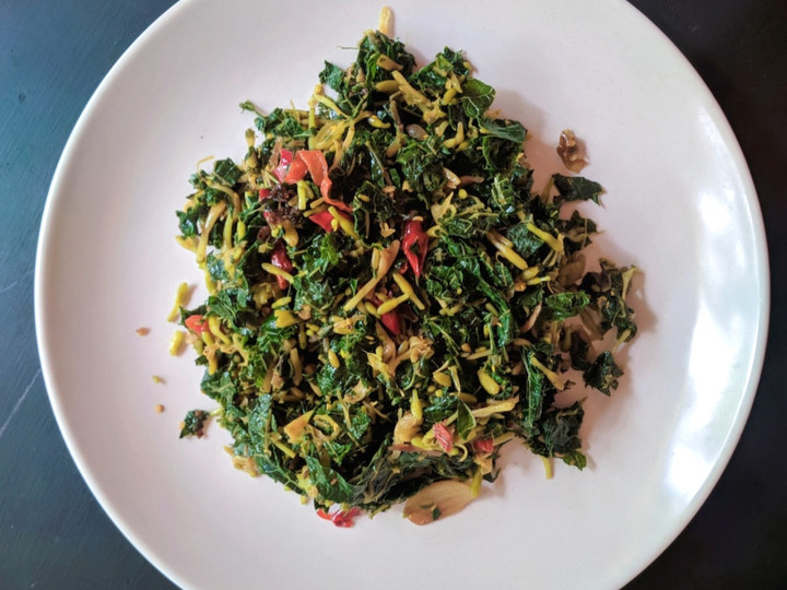 Resep Tumis daun bunga pepaya yang Bisa Manjain Lidah