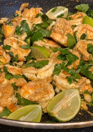 Foto resep Udang masak jeruk nipis
