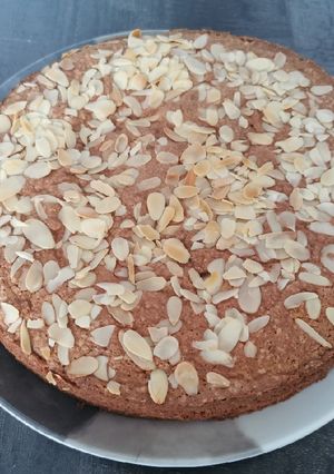 Mandulatorta recept fotója