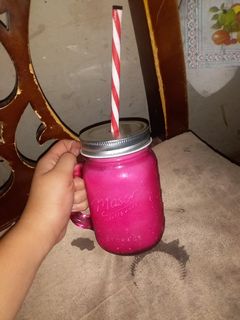 Una foto de Batido de fresa