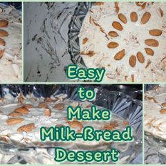 A picture of Simple and easy Milk-Bread dessert for Eid.