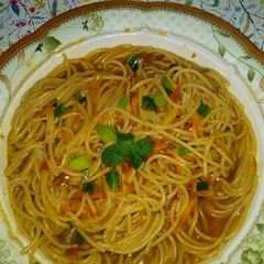 A picture of Veggie Spaghetti.
