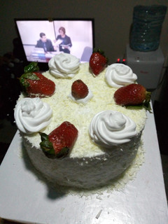 A picture of Whiteforest cake.