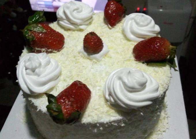 Recipe of Super Quick Whiteforest cake