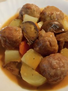 Una foto de Albóndigas con Níscalos en Monsieur Cuisine