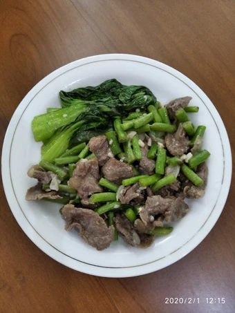 Cara Mudah Membuat Resep Tumis Daging dg Buncis &amp; Pokcoy yang Sempurna