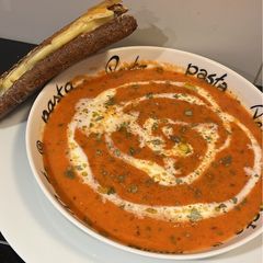 A picture of Hearty Tomato Soup 🍅🍲.