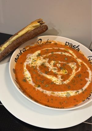 A picture of Hearty Tomato Soup 🍅🍲.