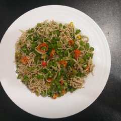 A picture of Batang kangkung cah teri medan.