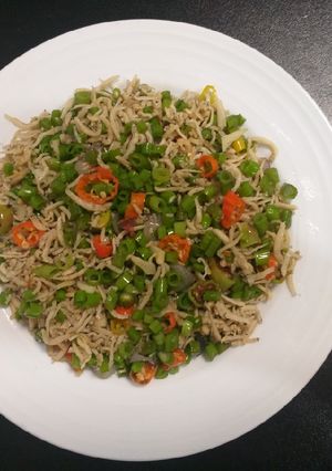 Foto resep Batang kangkung cah teri medan