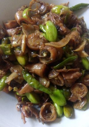 Foto resep Sambel Pete cumi asin