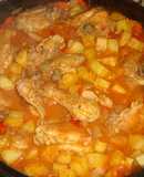 Pollo a la portuguesa
