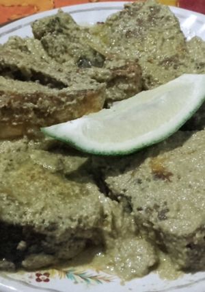 A picture of Curd-Mint Hilsa.