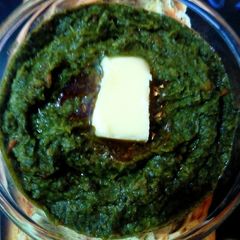 A picture of Sarso Ka Saag.