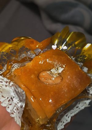 A picture of Flaky Baklava Without a Machine.