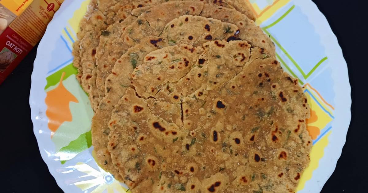 Oats and Wheat flour Rotis Recipe by ZMA Cookpad
