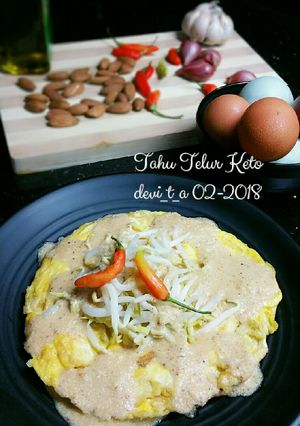 Foto resep Tahu Telor Keto #ketopad