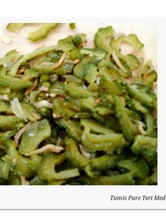 Foto resep Tumis Pare Teri Medan