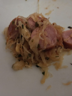 Una foto de Salchichas con chucrut