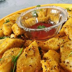 Fried idli A picture of Fried idli.