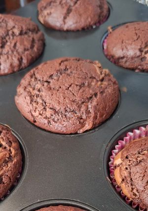 Nutellás muffin recept fotója