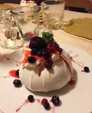 Mini Pavlova de frutos rojos y Mascarpone