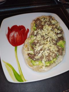 Una foto de Pan pita integral fácil