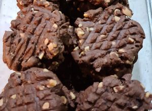 Foto resep Kue Kering Coklat Kacang
